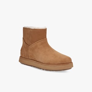 Ugg Classic Mini BLVD Klassiska Stövlar Dam Bruna (859623JFN)